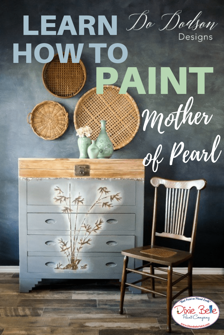 How to Paint Over Mother of Pearl Furniture