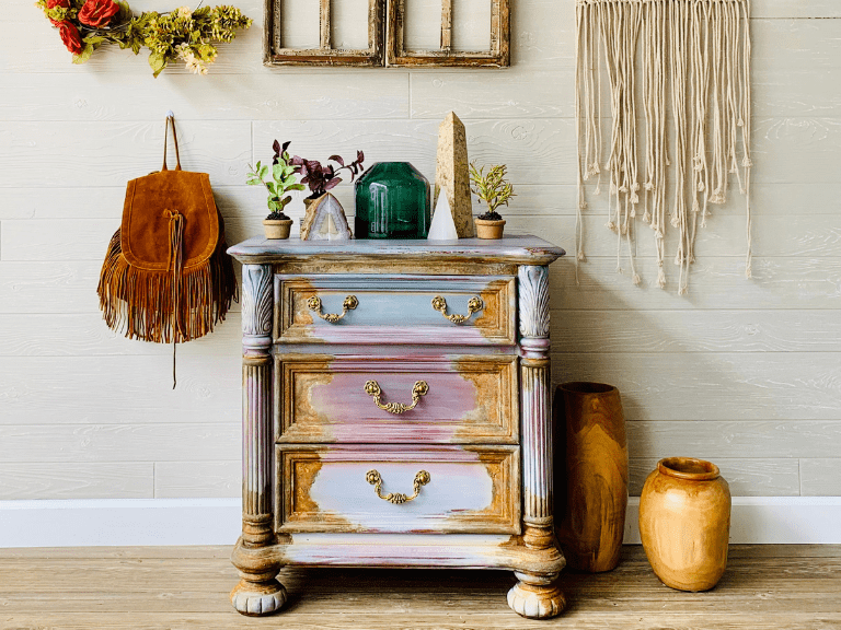 How to Create a Patina Bohemian Chest