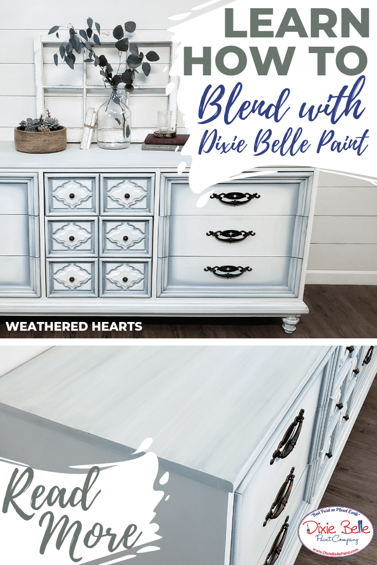 How to Blend Paint on a Dresser