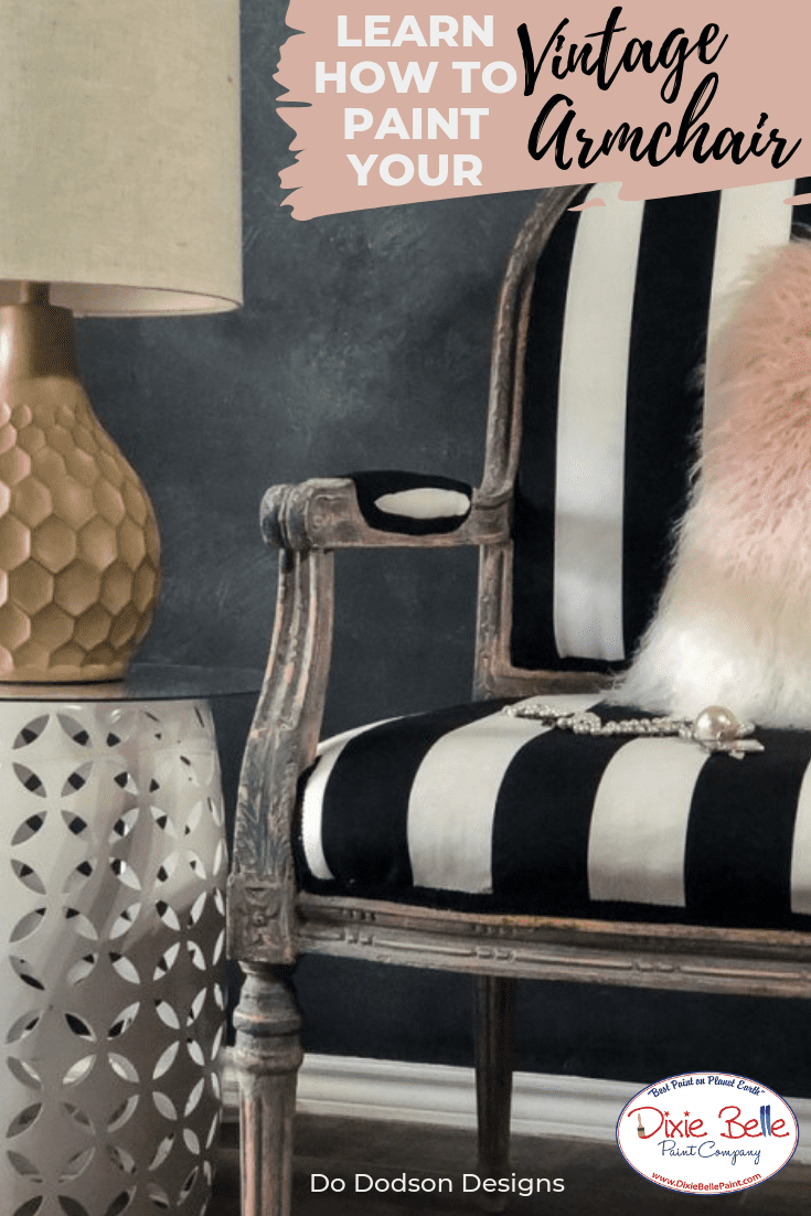 How to Paint a Vintage Armchair