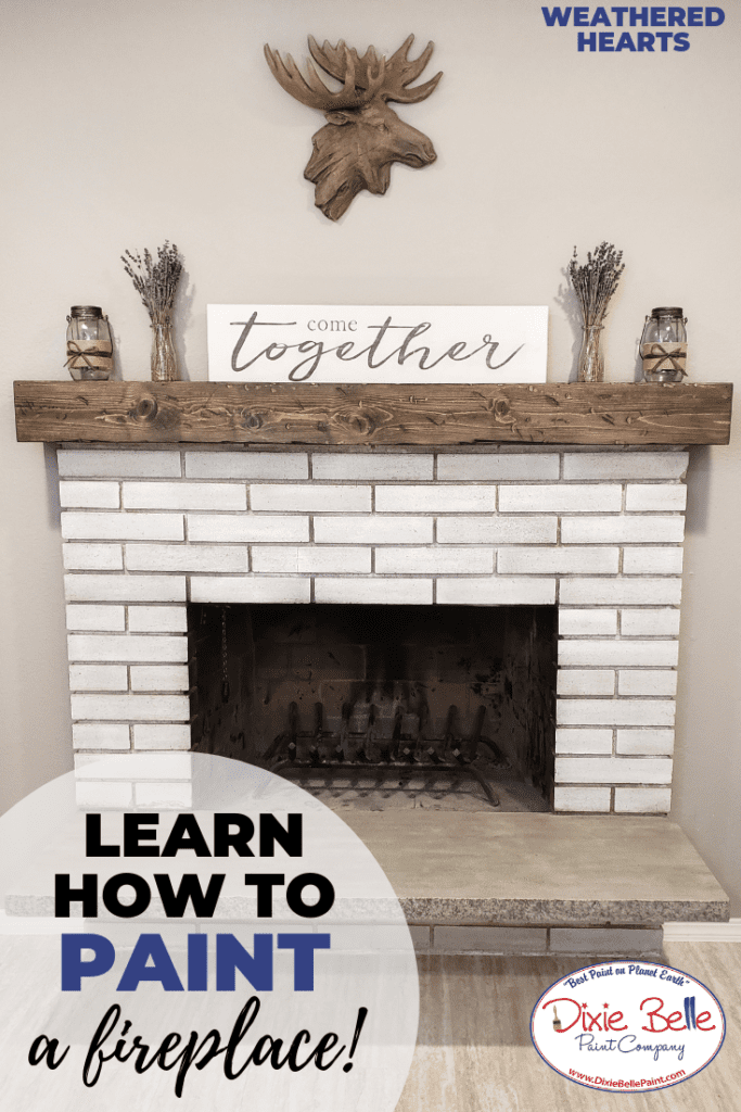 How to Paint a Fireplace