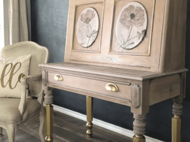 How to Update a Vintage Desk