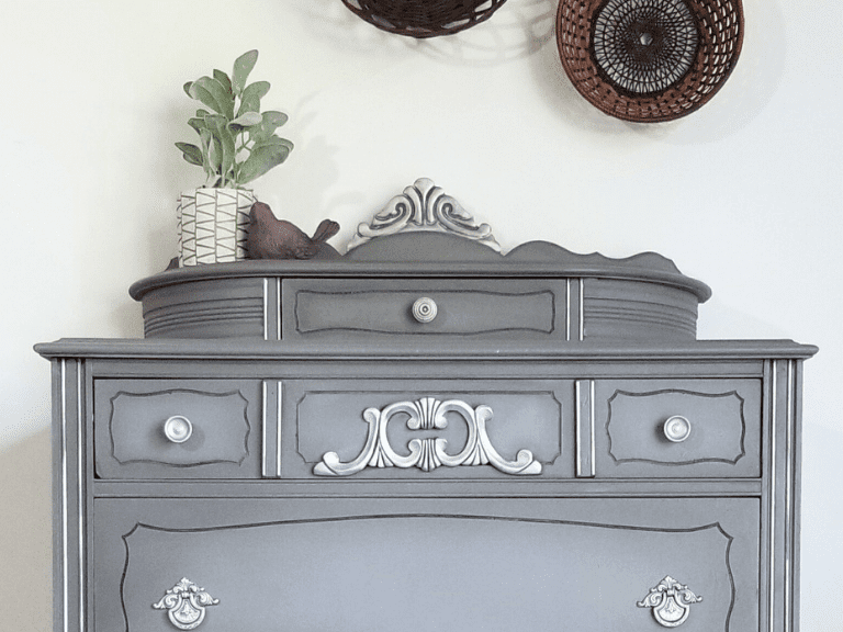How to Paint an Antique Tallboy