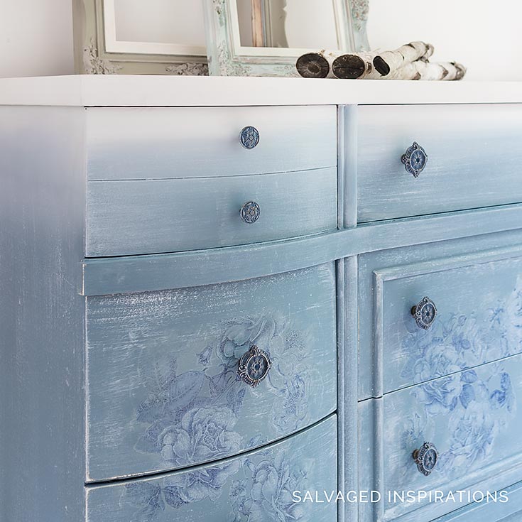How to Paint with Dusty Blue