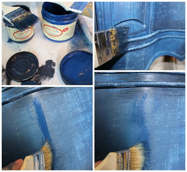How to Create a Faux Denim Finish - Dixie Belle Paint Company