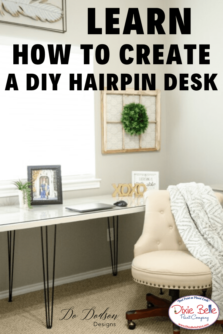 Make a Hairpen Leg Desk