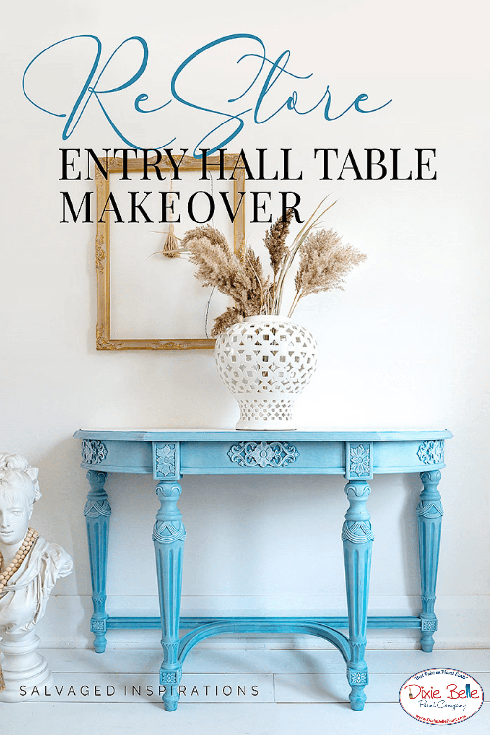 Entryway Table Makeover