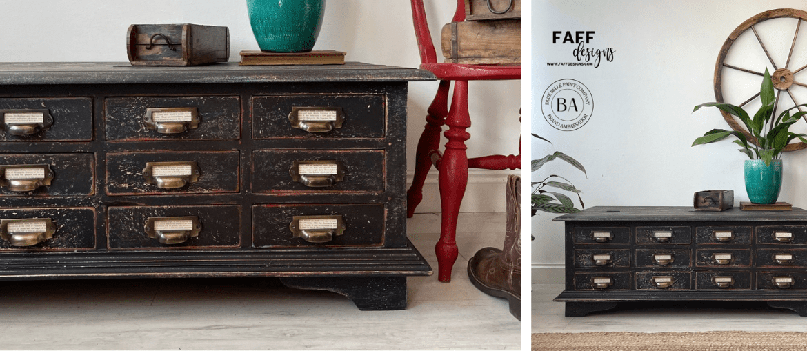 Apothecary Table Makeover