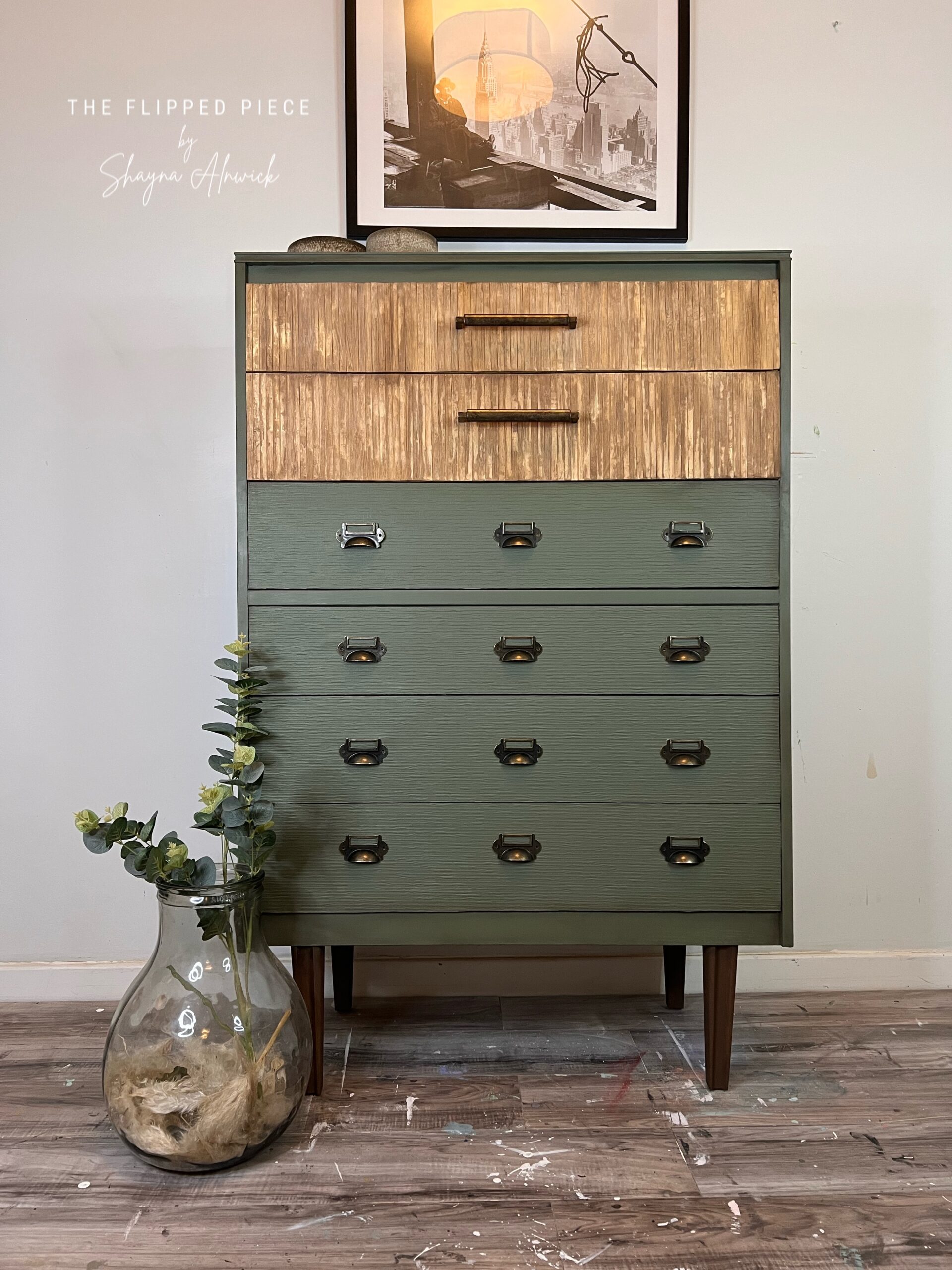 Dresser Upcycled with Dixie Belle Chalk Mineral Paint