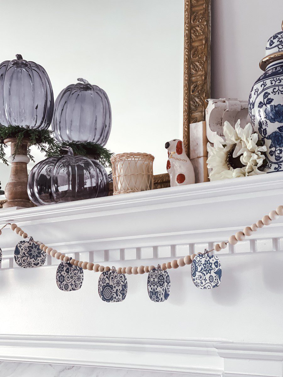 Pumpkin Garland by White Lilac Farmhouse with Dixie Belle Paints