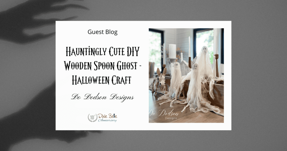 Hauntingly Cute DIY Wooden Spoon Ghost – Halloween Craft