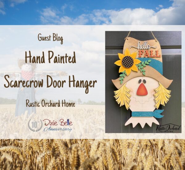 Featured image for Hand Painted Scarecrow Door Hanger blog