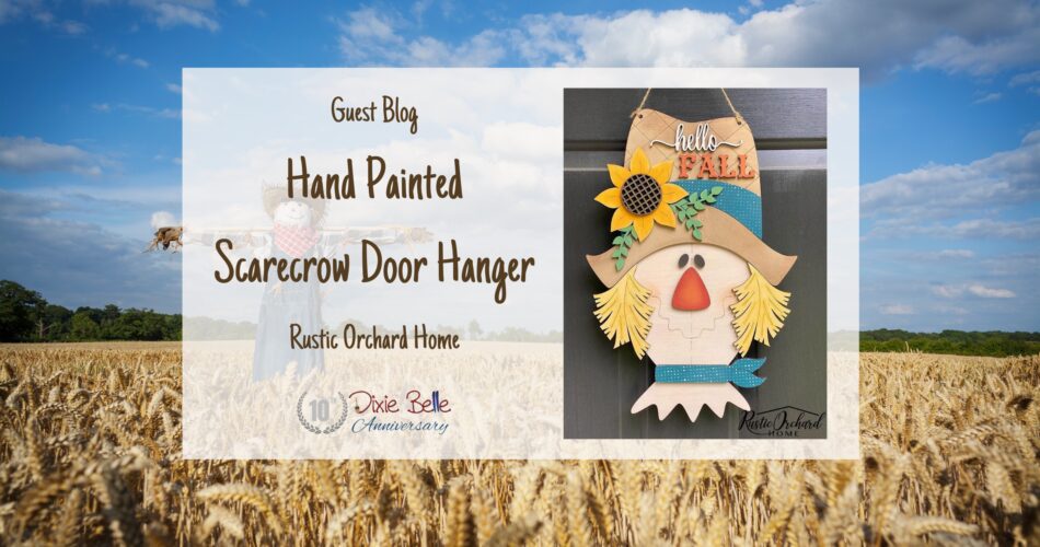 Featured image for Hand Painted Scarecrow Door Hanger blog