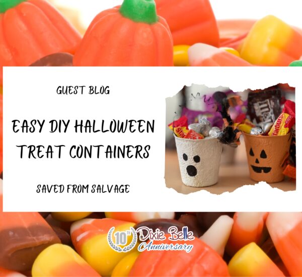 Cover photo for Easy DIY Halloween Treat Containers blog