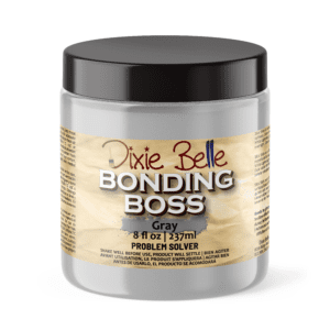 A closed jar of Gray Bonding Boss