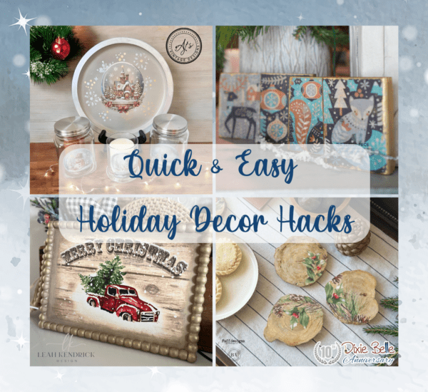 Quick and Easy Holiday Decor Hacks