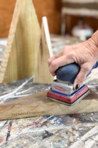 Easy DIY Wood Block Christmas Trees